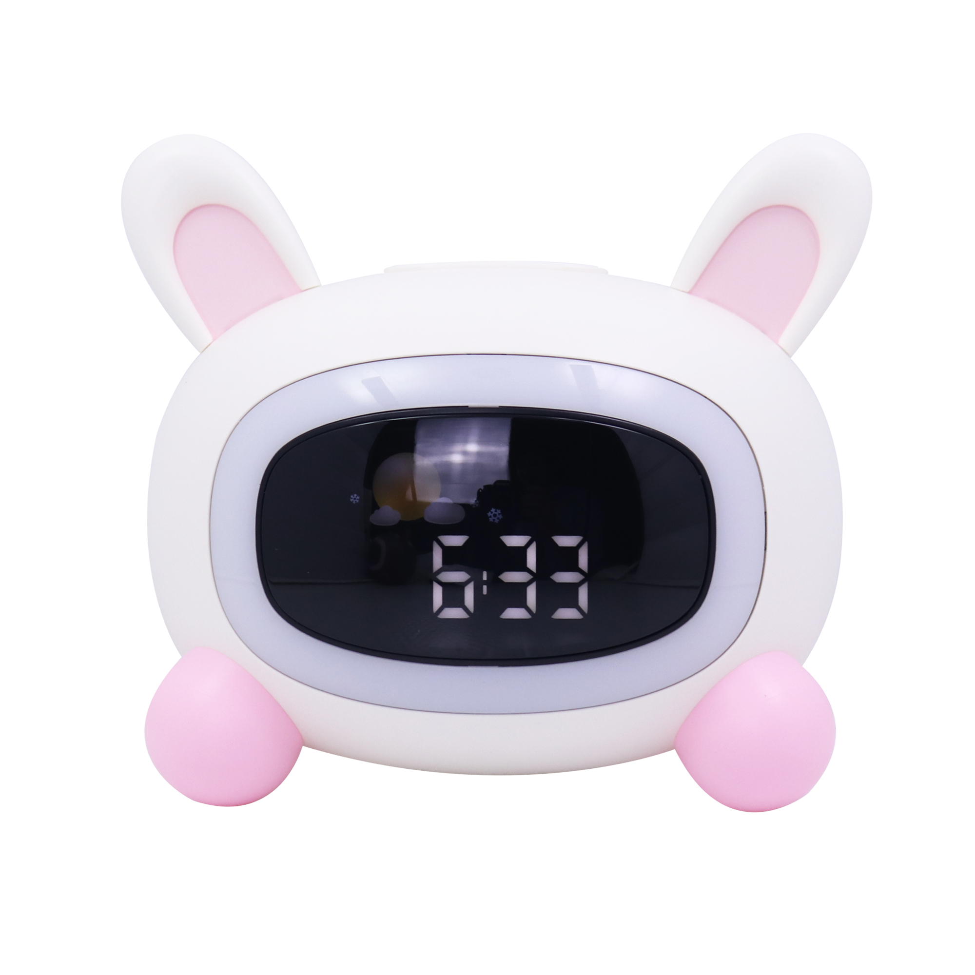 JAM LAMPU ALARM DIGITAL RABBIT SG-5